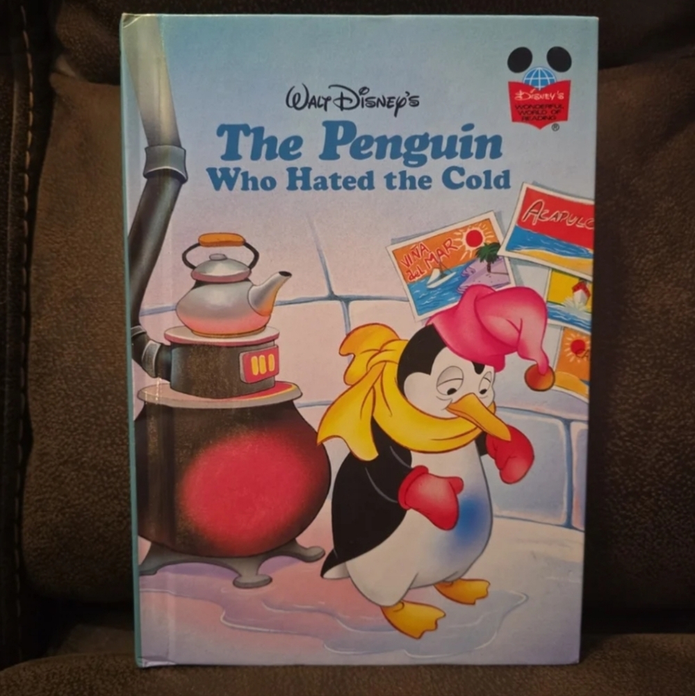 Vintage Disney The Penguin Who Hated the Cold Hardcover (1996)